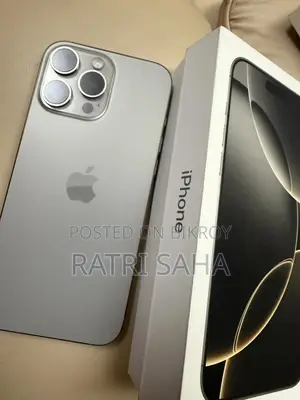 Apple iPhone 16 Pro Max ২৫৬ জিবি সিলভার
