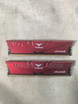 Teamgroup T-Force Vulcan Z 16GB (2x8GB) DDR4 3200MHz Gaming RAM – Red