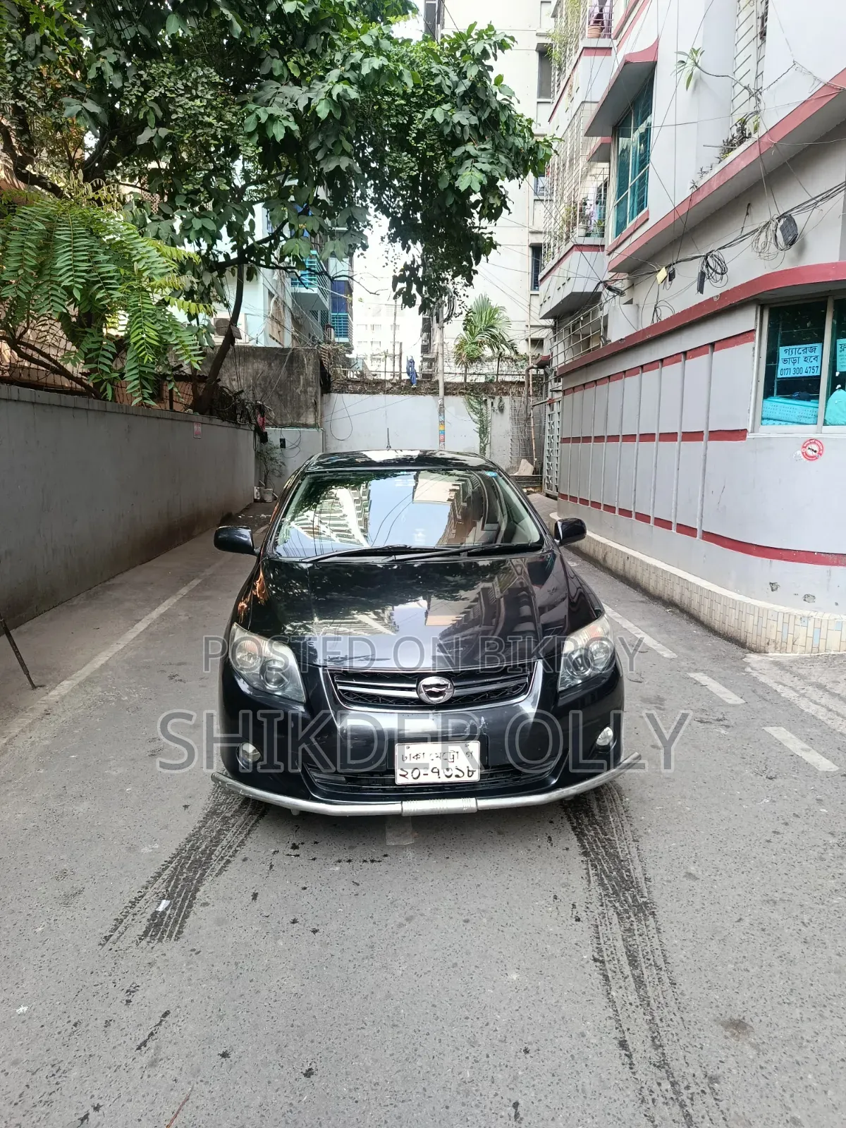 Toyota Corolla Fielder 2011 Black