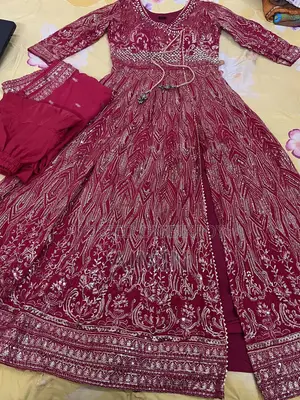 Pink Long Party Gown