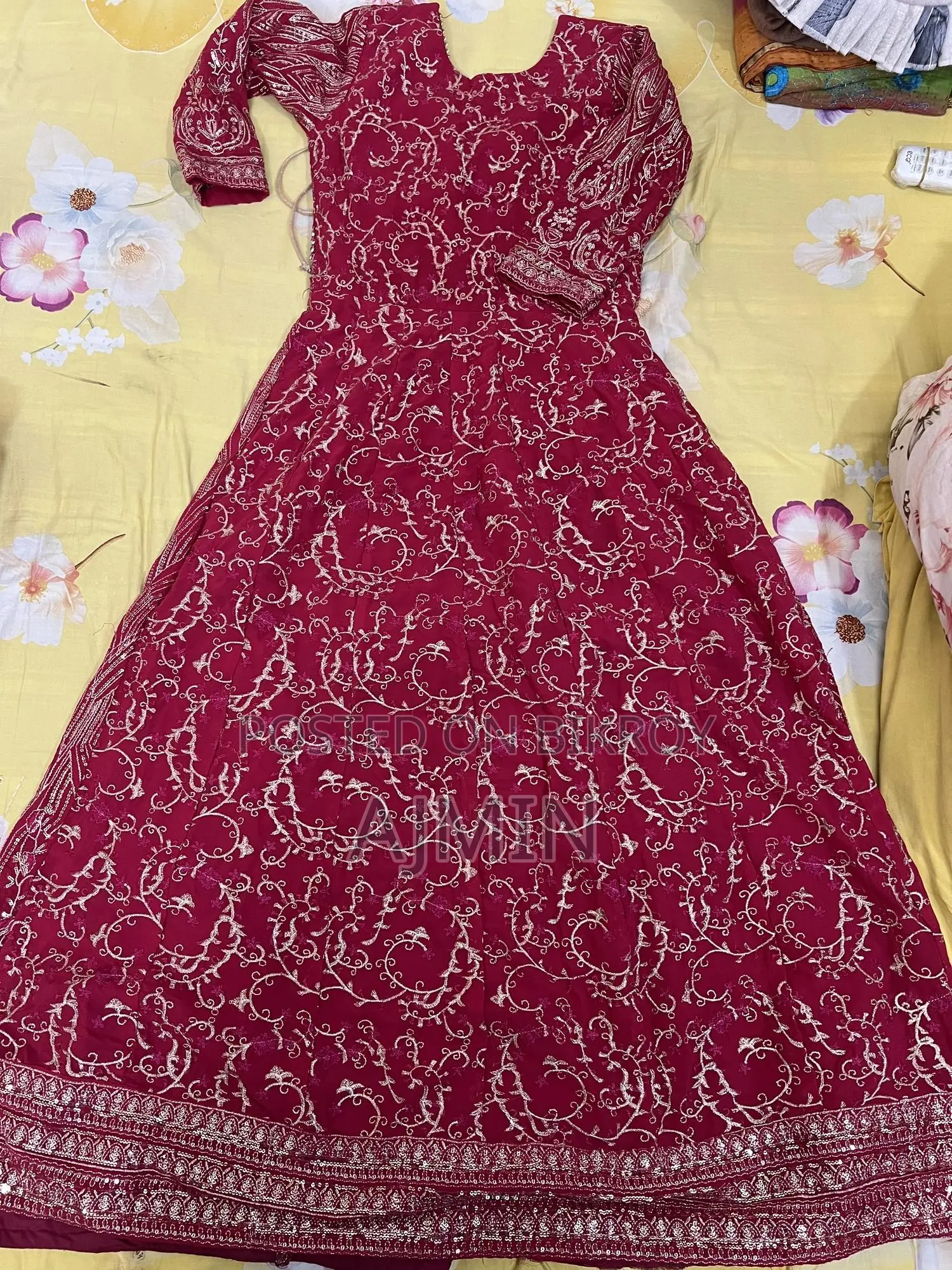 Pink Long Party Gown