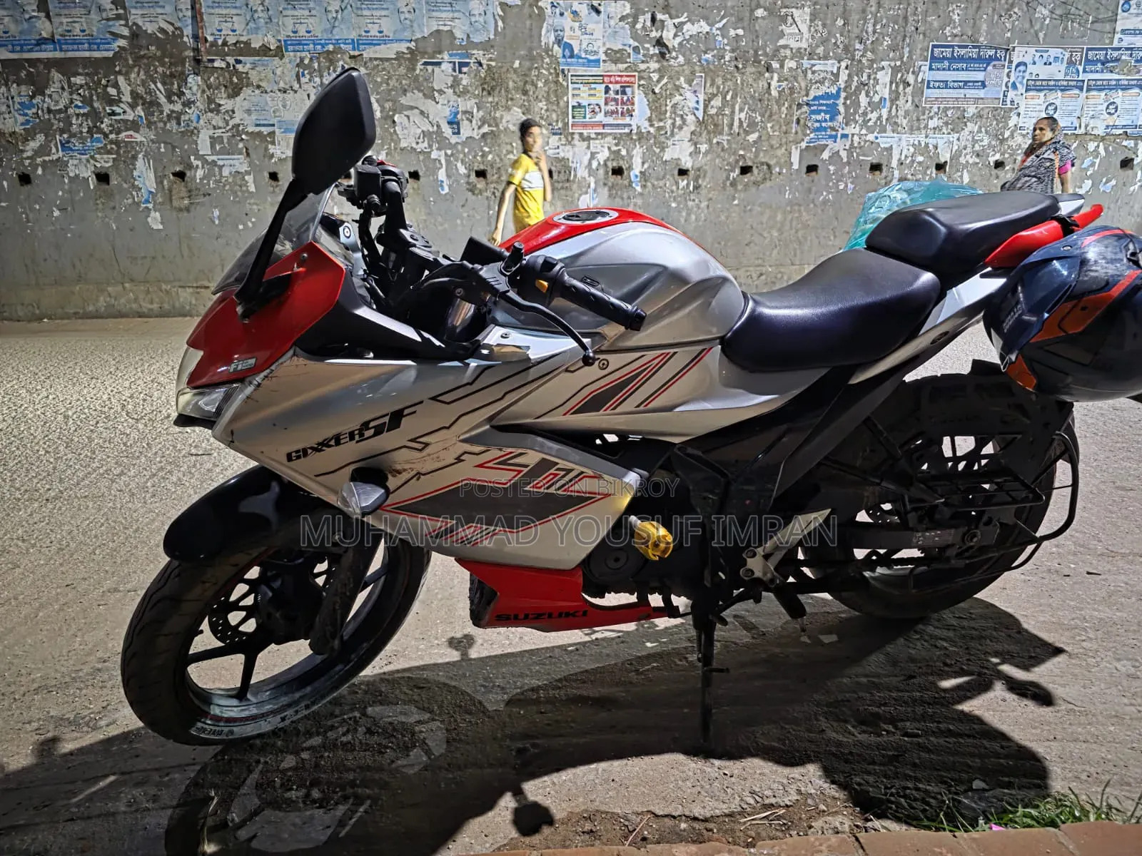 Suzuki Gixxer SF FI 2023 Orange