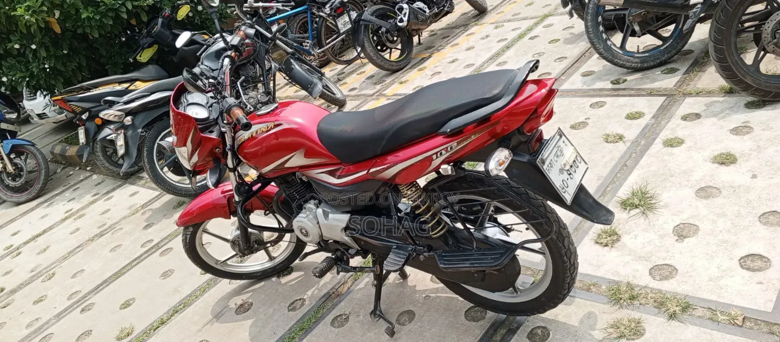 Bajaj Boxer 100 2019 Red