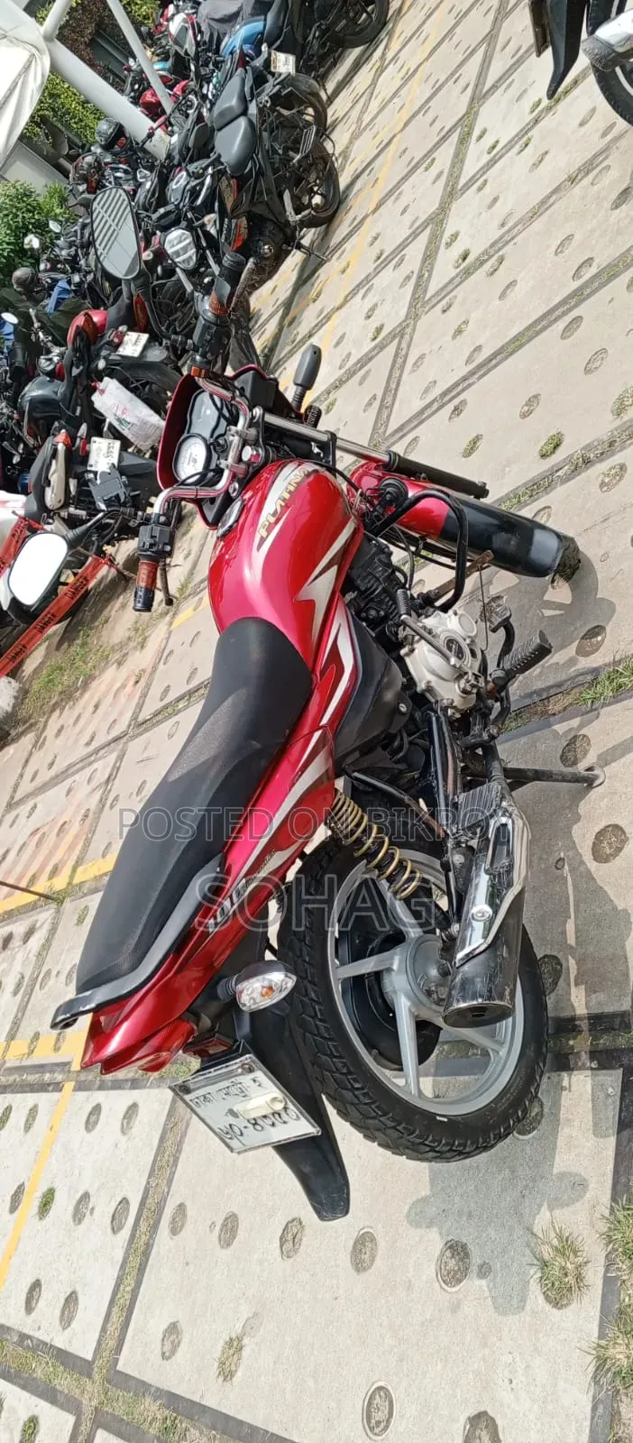 Bajaj Boxer 100 2019 Red
