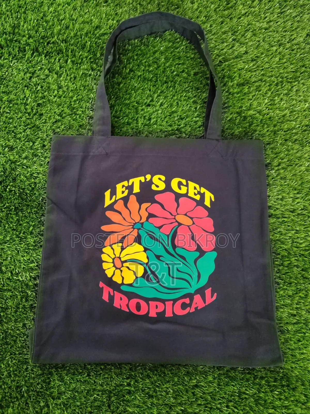 Organic Cotton Canvas Tote Bag