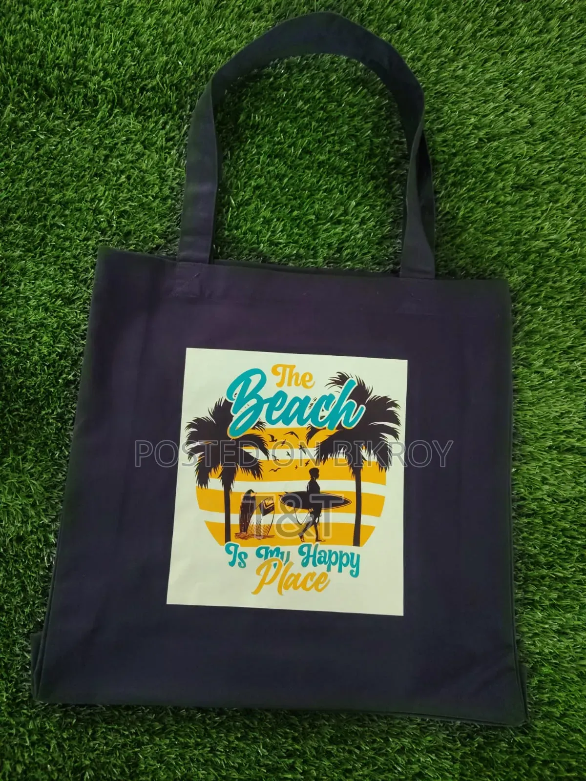 Organic Cotton Canvas Tote Bag