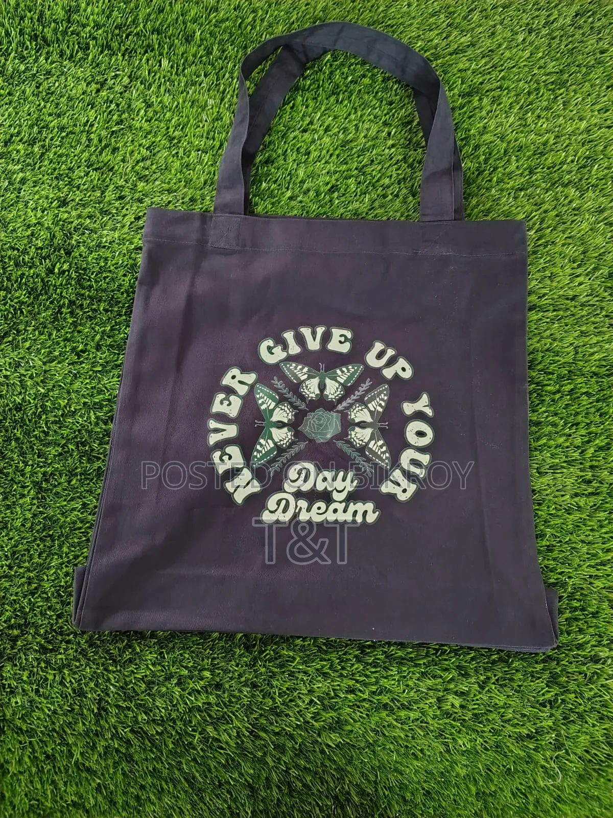 Organic Cotton Canvas Tote Bag