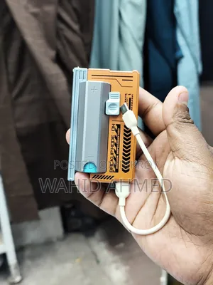 22.5 Watt PD Fast Charging Mini 5000mAh Tactical Power Bank with Battery