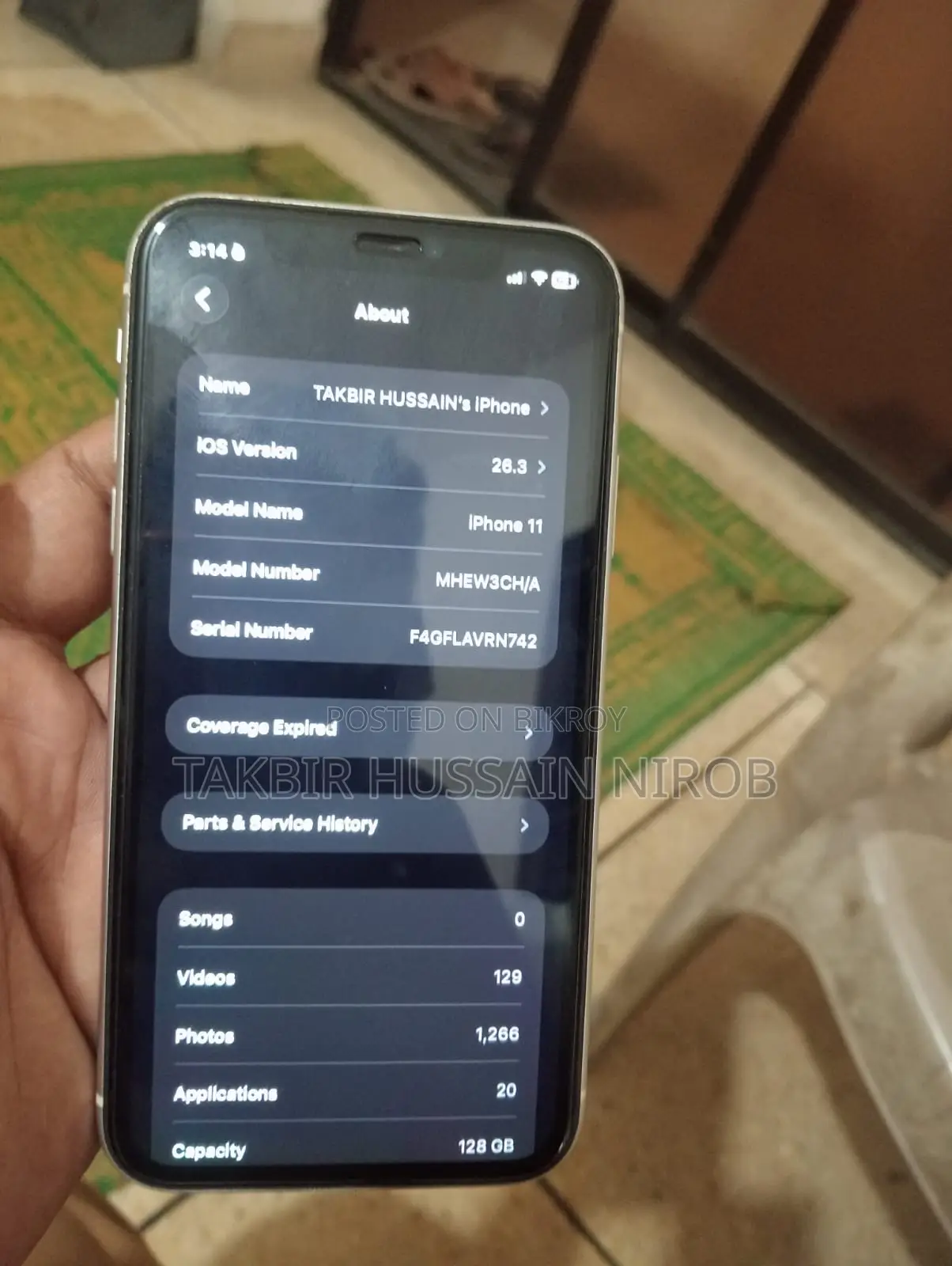 Apple iPhone 11 128 GB White