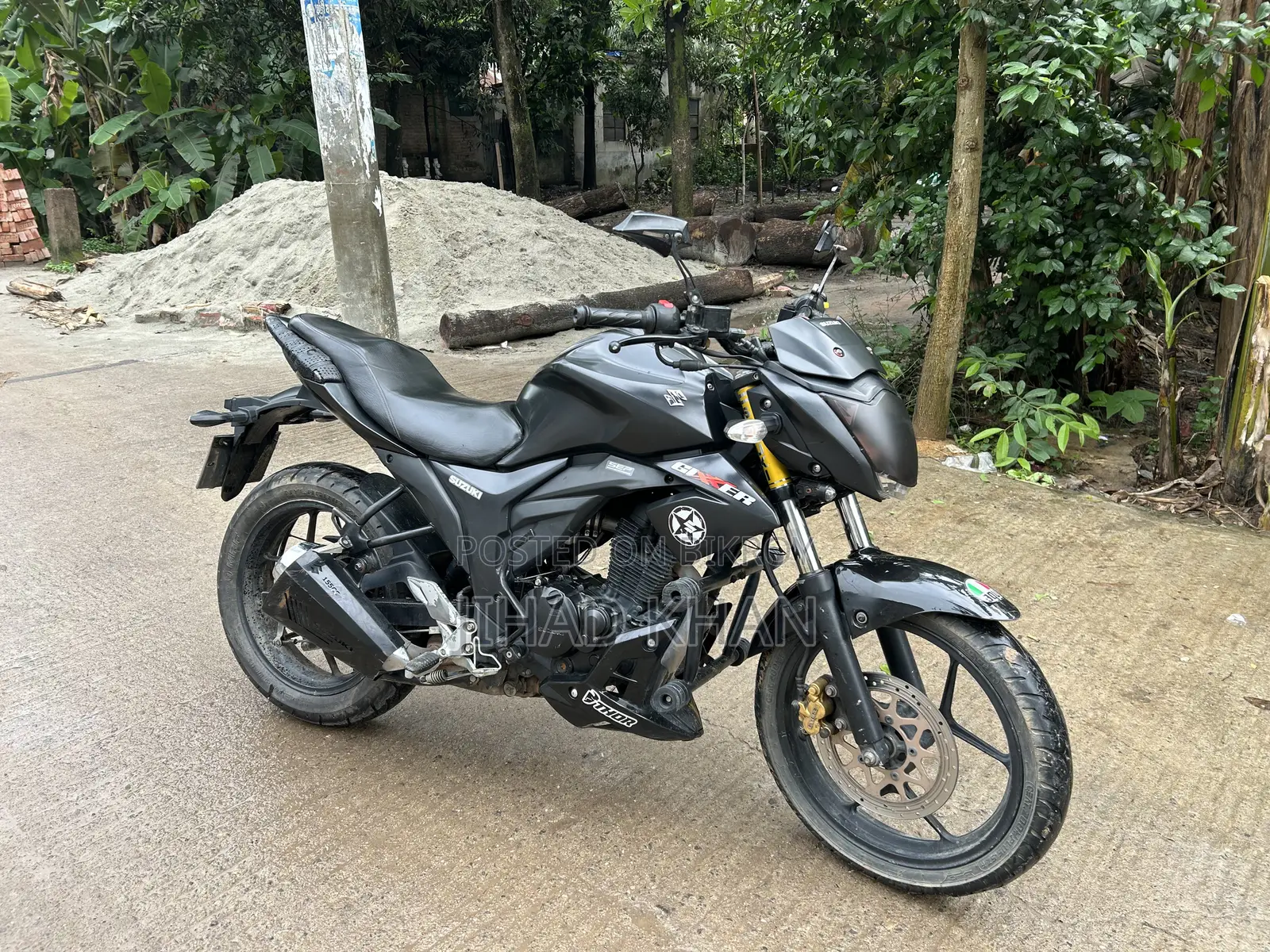 Suzuki Gixxer Monotone 2022 Black