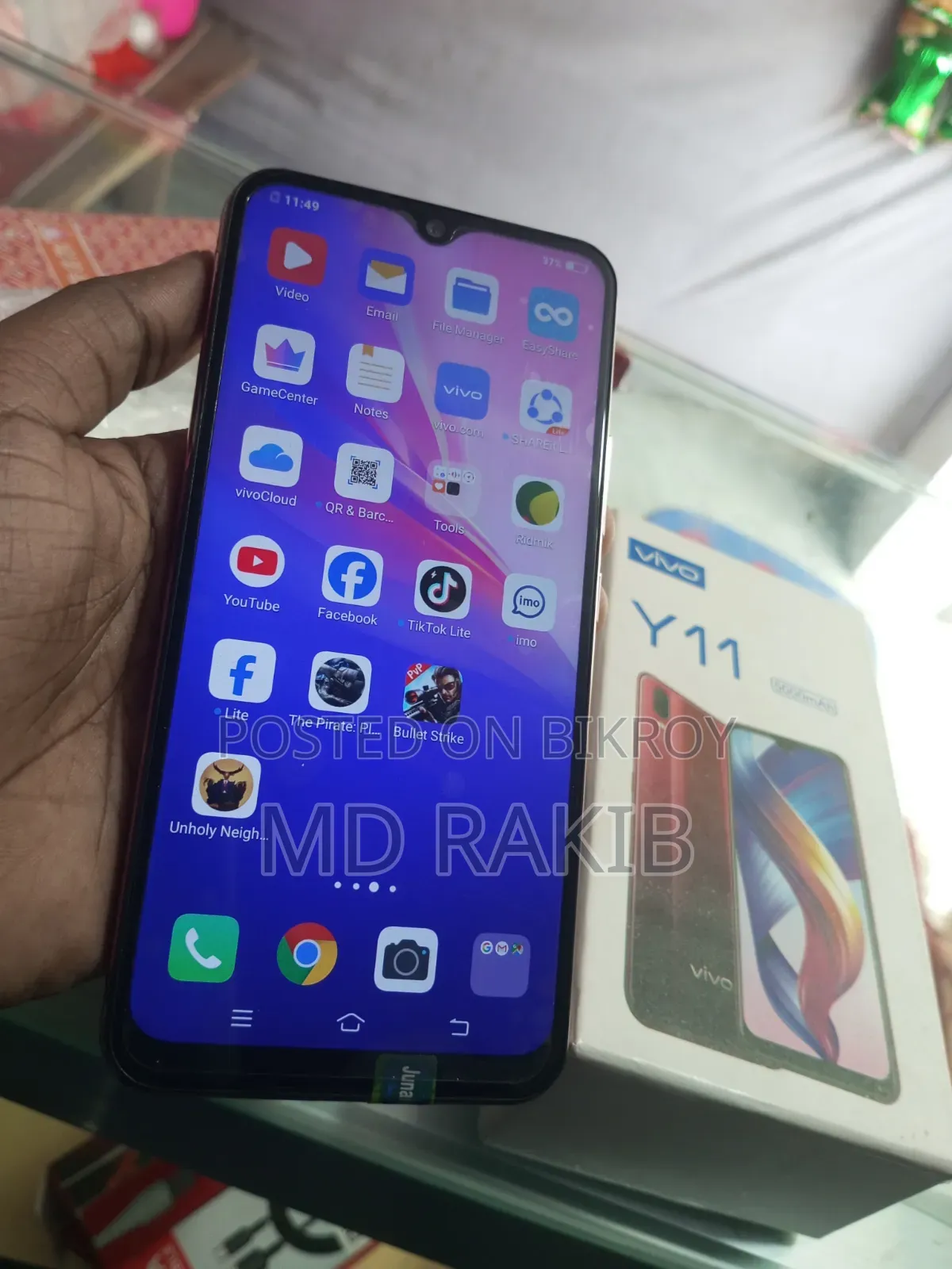 New Vivo Y11 32 GB Pink