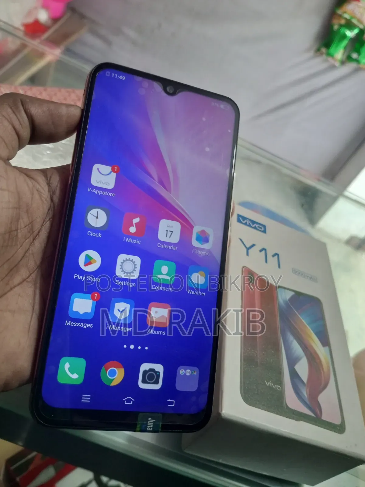 New Vivo Y11 32 GB Pink