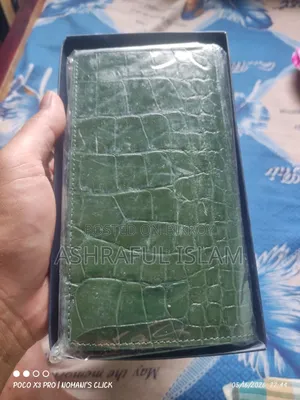 Leather Long Wallet