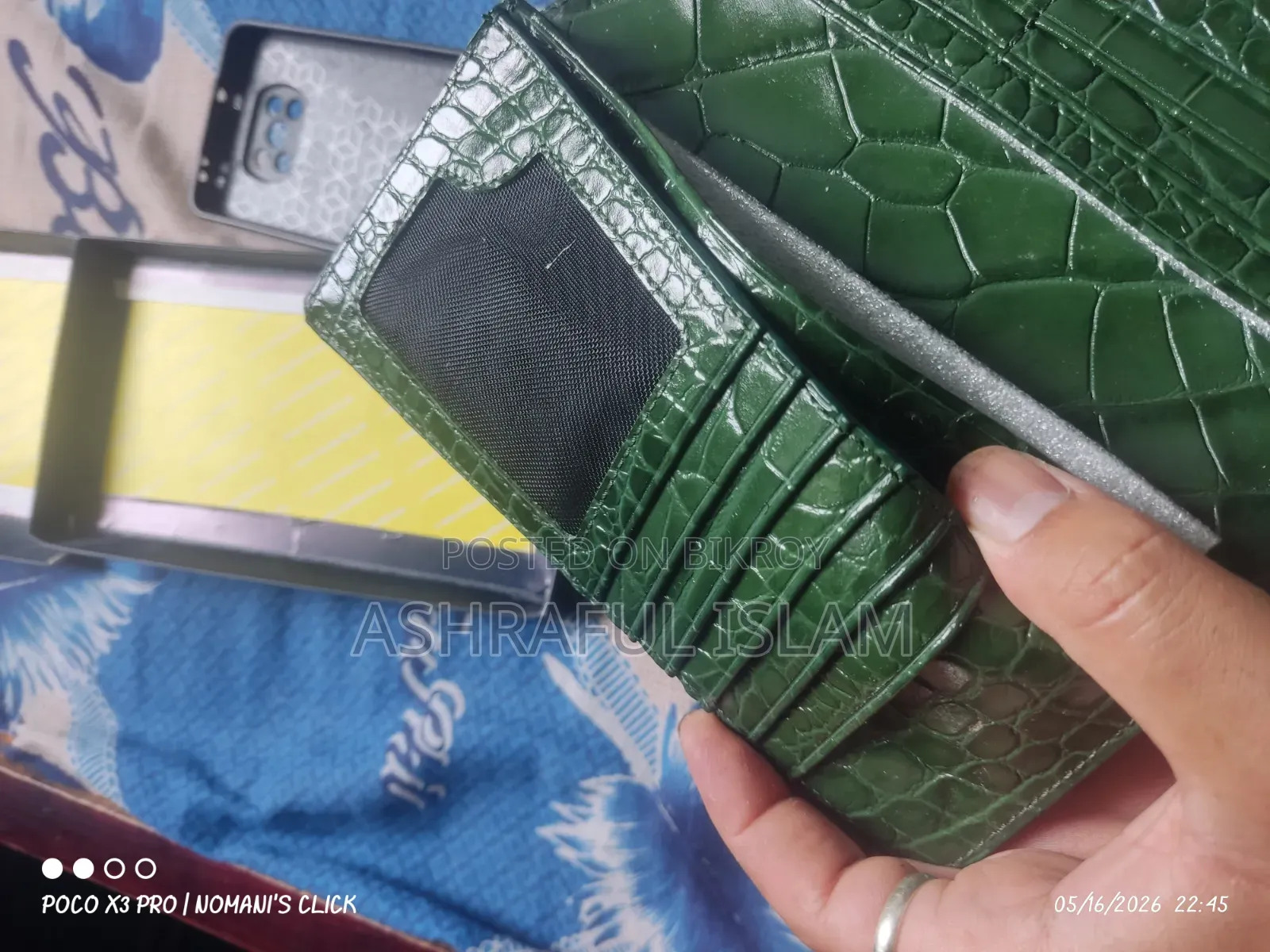 Leather Long Wallet