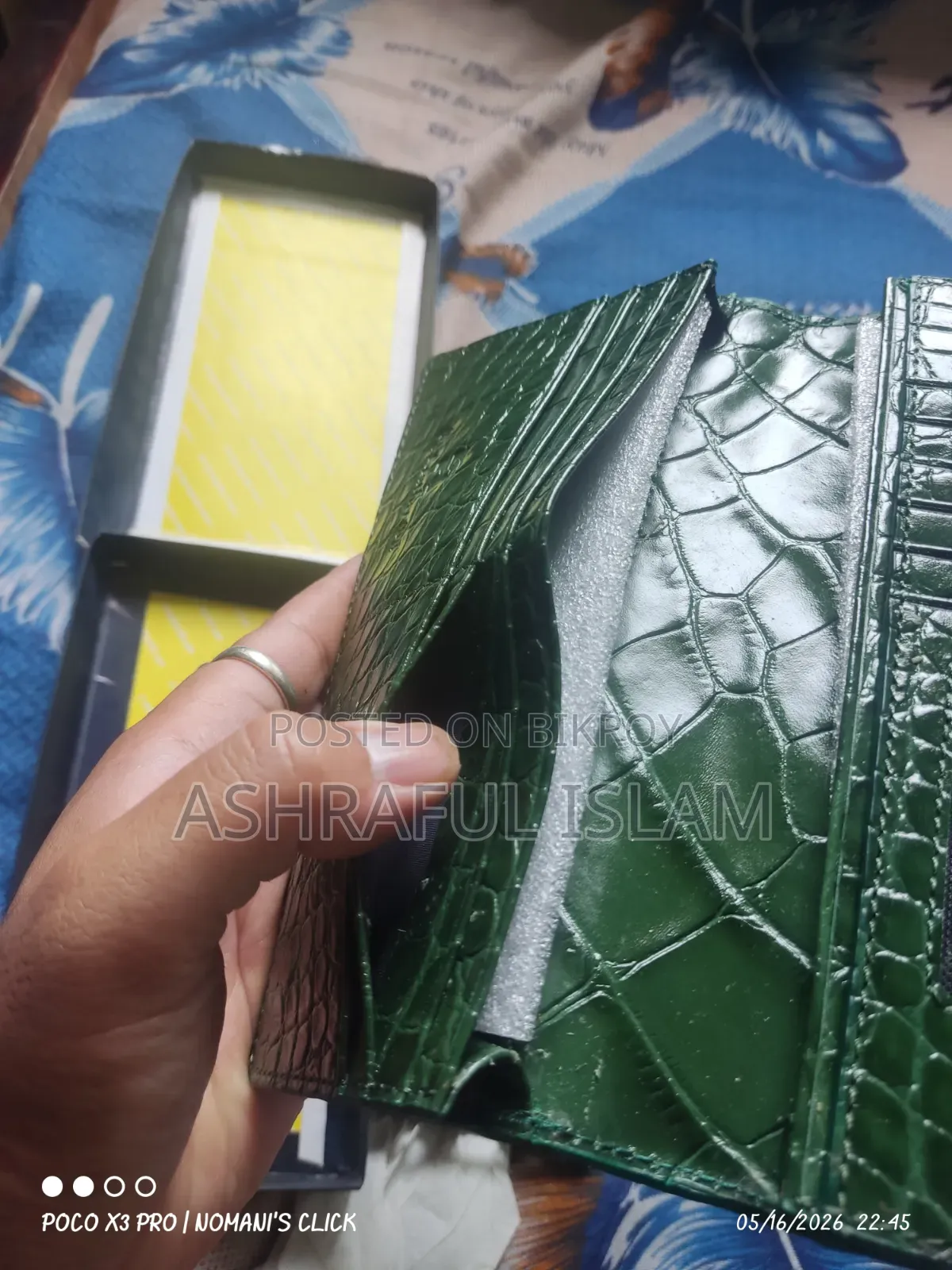 Leather Long Wallet