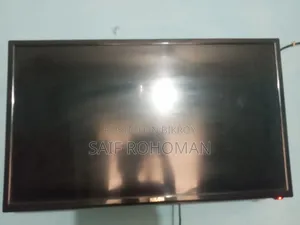 The TV is in good condition with no issues. Includes a setup box.