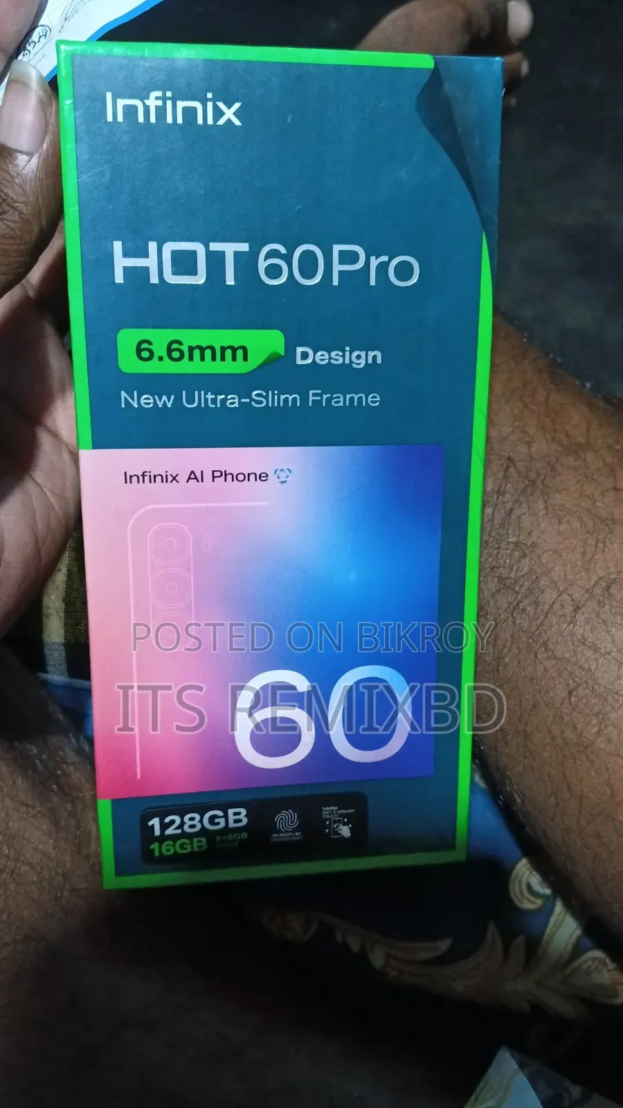Infinix Hot 60 Pro 128 GB Silver