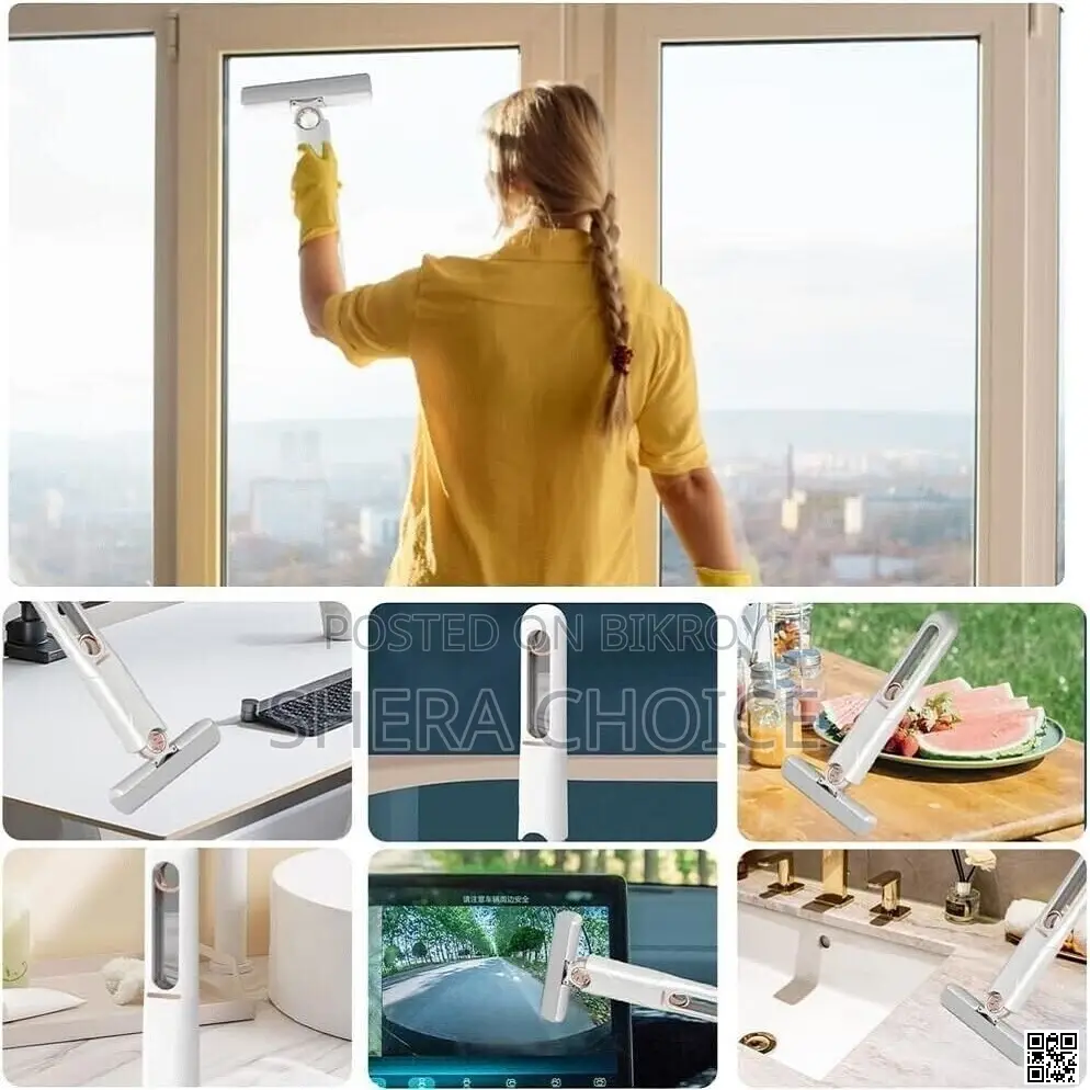Portable Mini Sponge Mop Quick Wet Dry Cleaning Made Easy