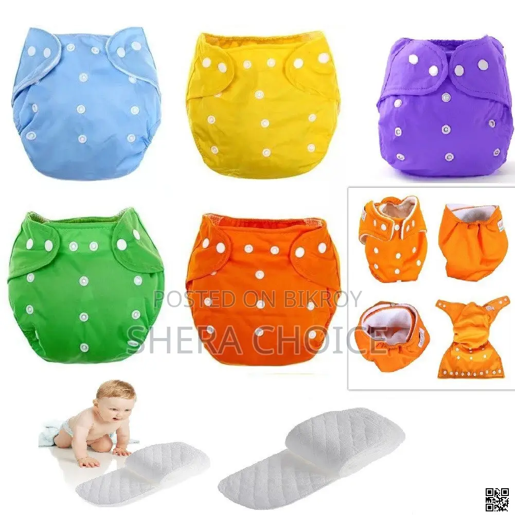 Washable Baby Diaper Reusable Comfort For Your Little One