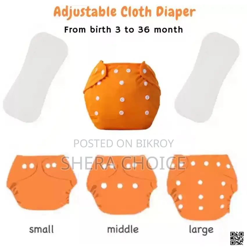 Washable Baby Diaper Reusable Comfort For Your Little One