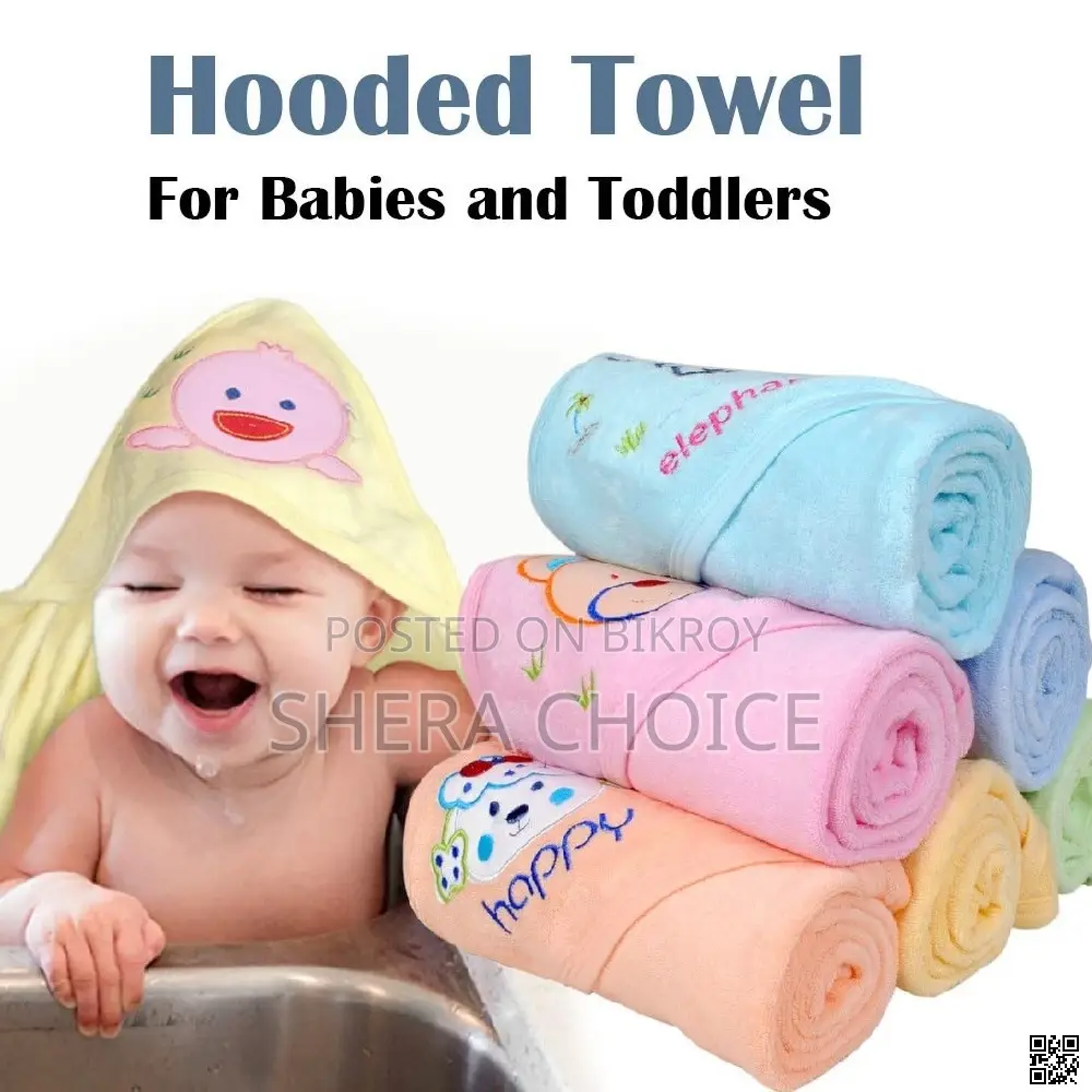 Newborn Hooded Towel, Cape Towel
