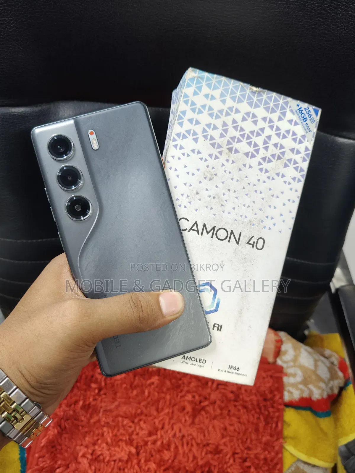 Tecno Camon 40 256 GB Silver