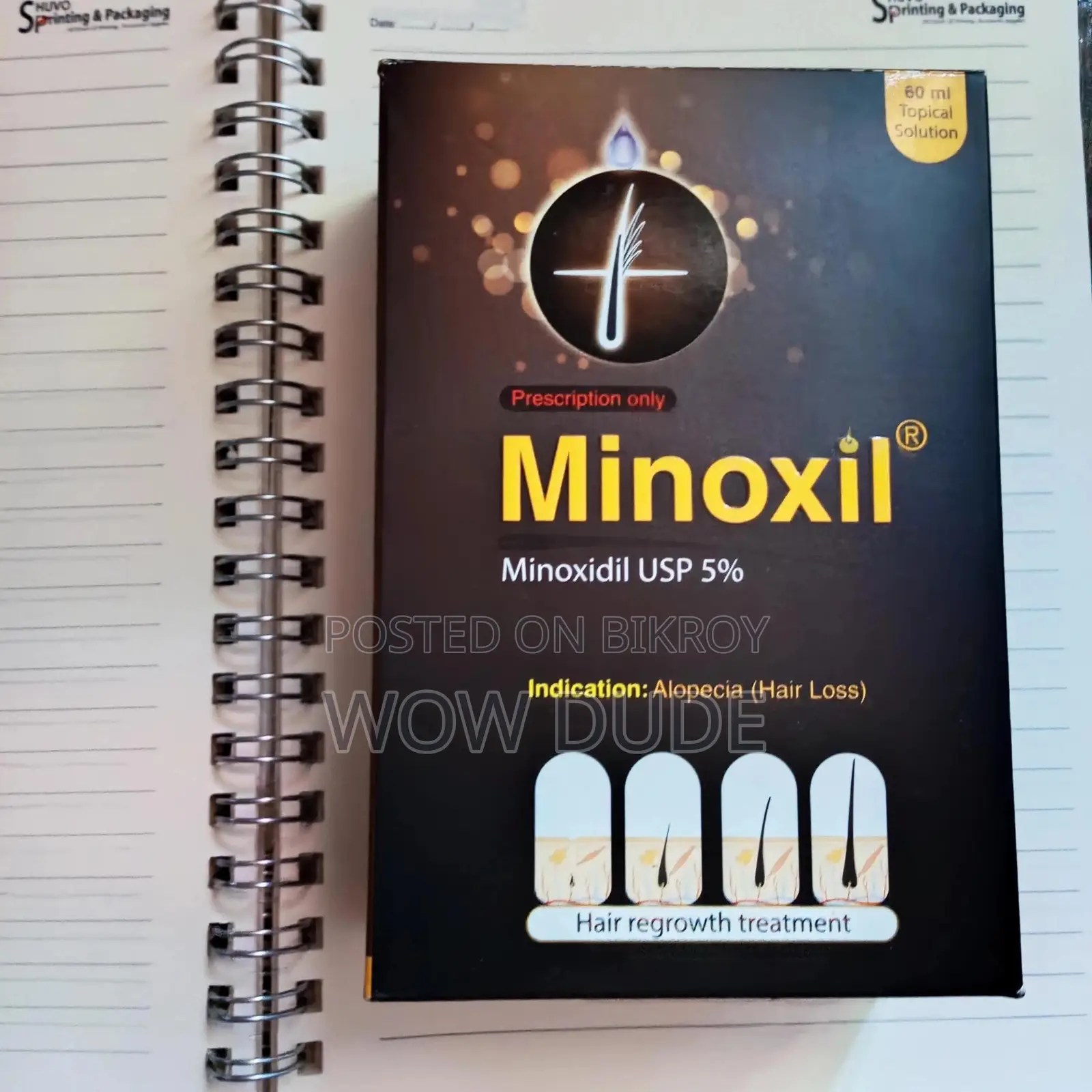 Minoxil (Minoxidil USP 5%)