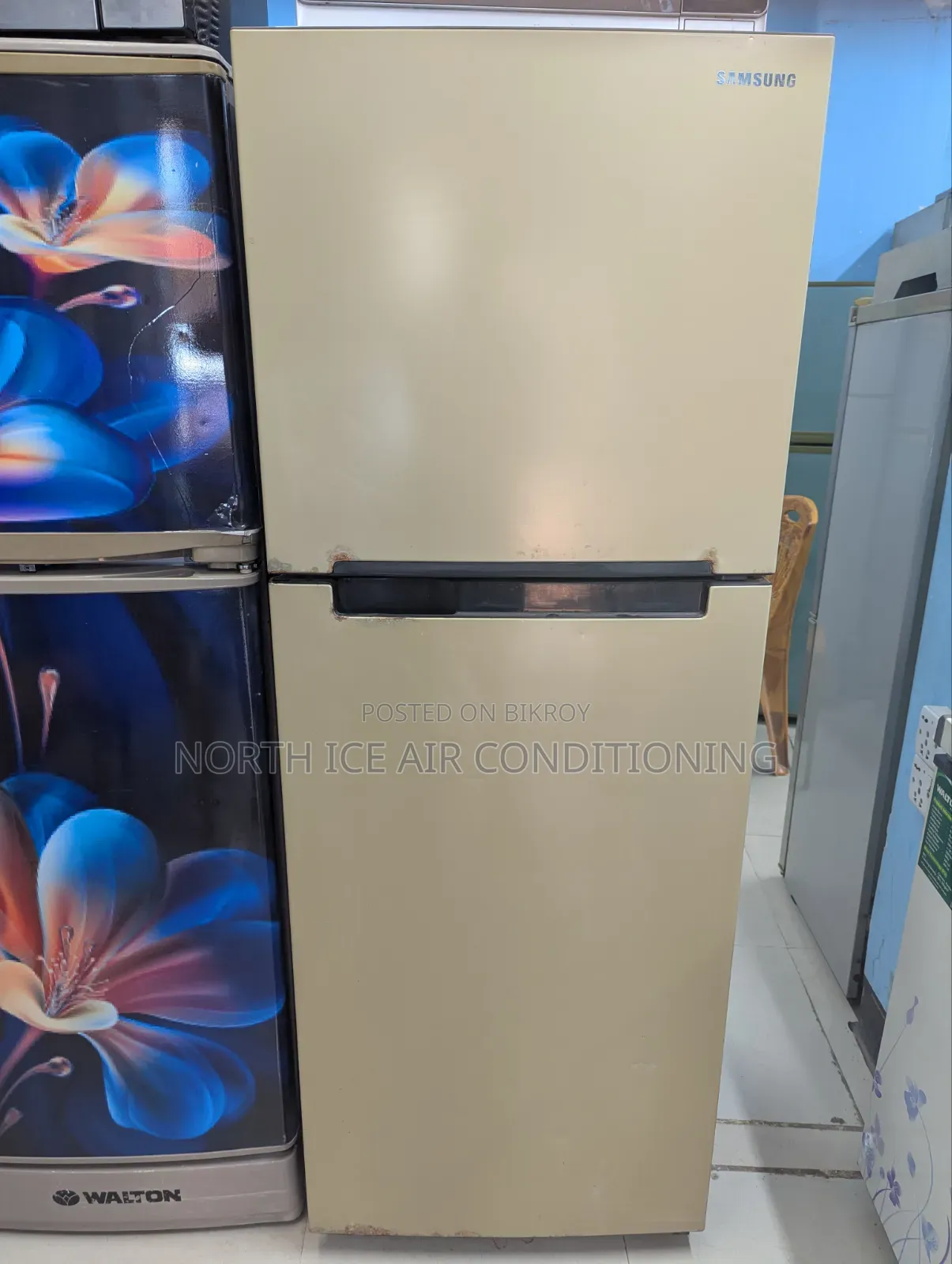 Samsung Inverter Pink Colour No Frost Freeze 250 Ltr.