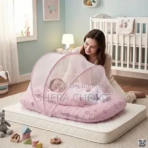 Baby Bed Set With Mosquito Net – Your Baby's Comfortable and Safe Sleeping Companion