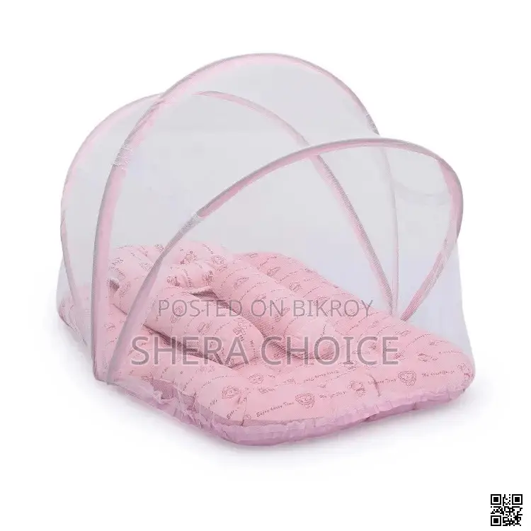 Baby Bed Set With Mosquito Net – Your Baby's Comfortable and Safe Sleeping Companion