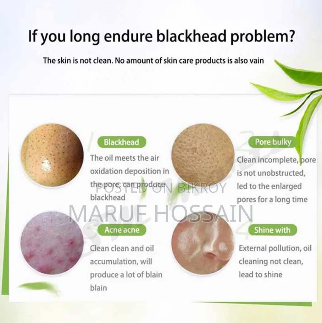 Bioaqua Activated Carbon Charcoal Blackhead Removal