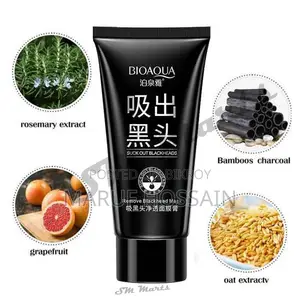 Bioaqua Activated Carbon Charcoal Blackhead Removal