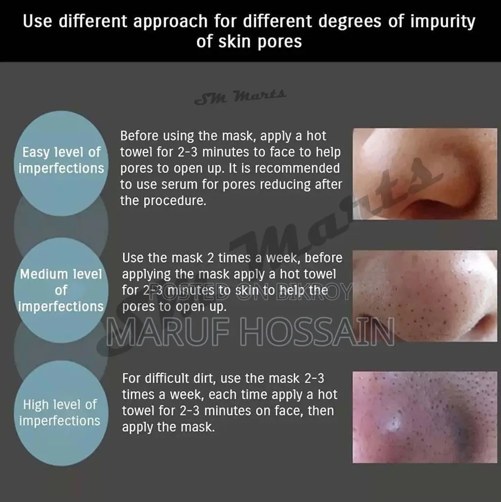 Bioaqua Activated Carbon Charcoal Blackhead Removal