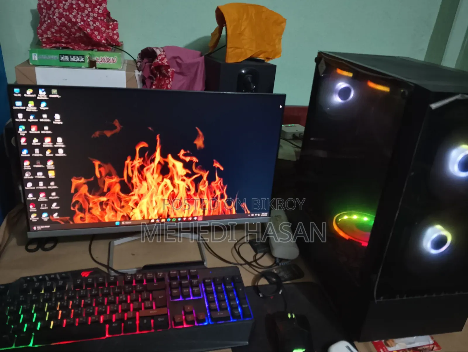 Desktop Computer 16GB AMD Ryzen 7 SSD 512GB