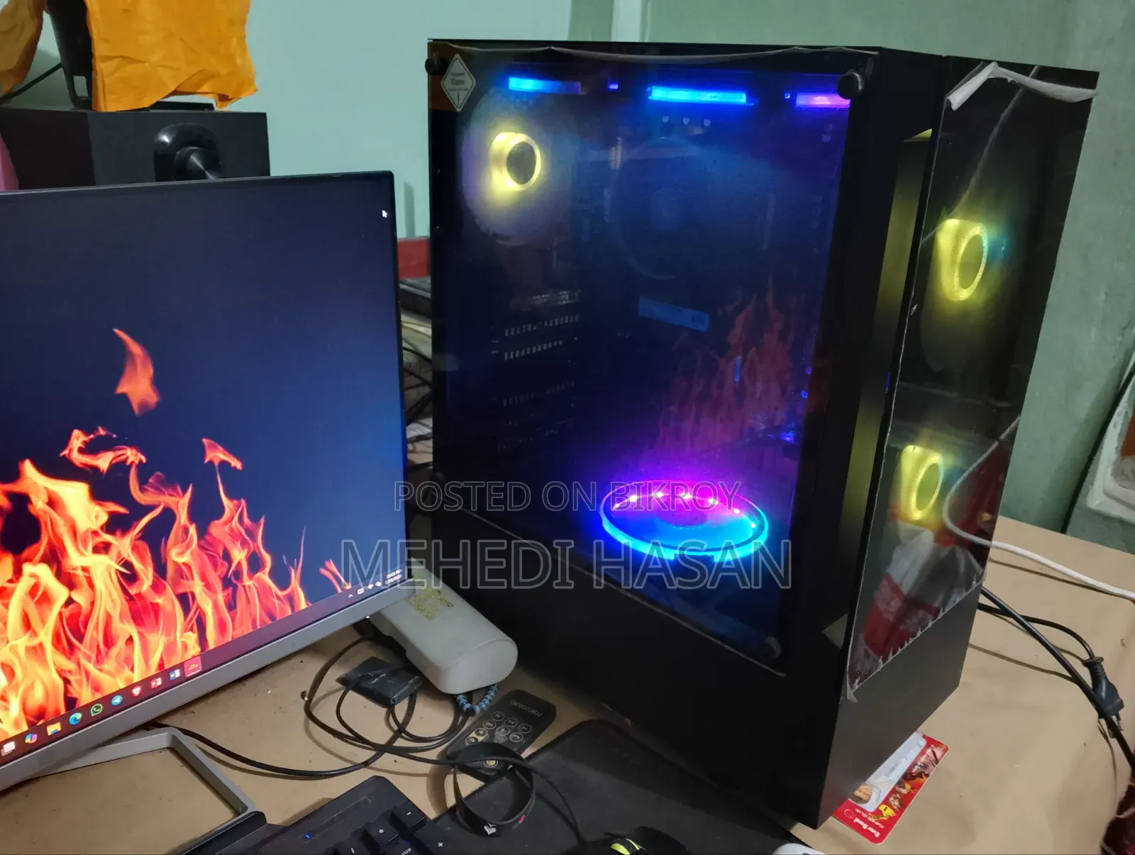 Desktop Computer 16GB AMD Ryzen 7 SSD 512GB