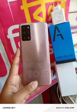 New Oppo A55s 128 GB Gray