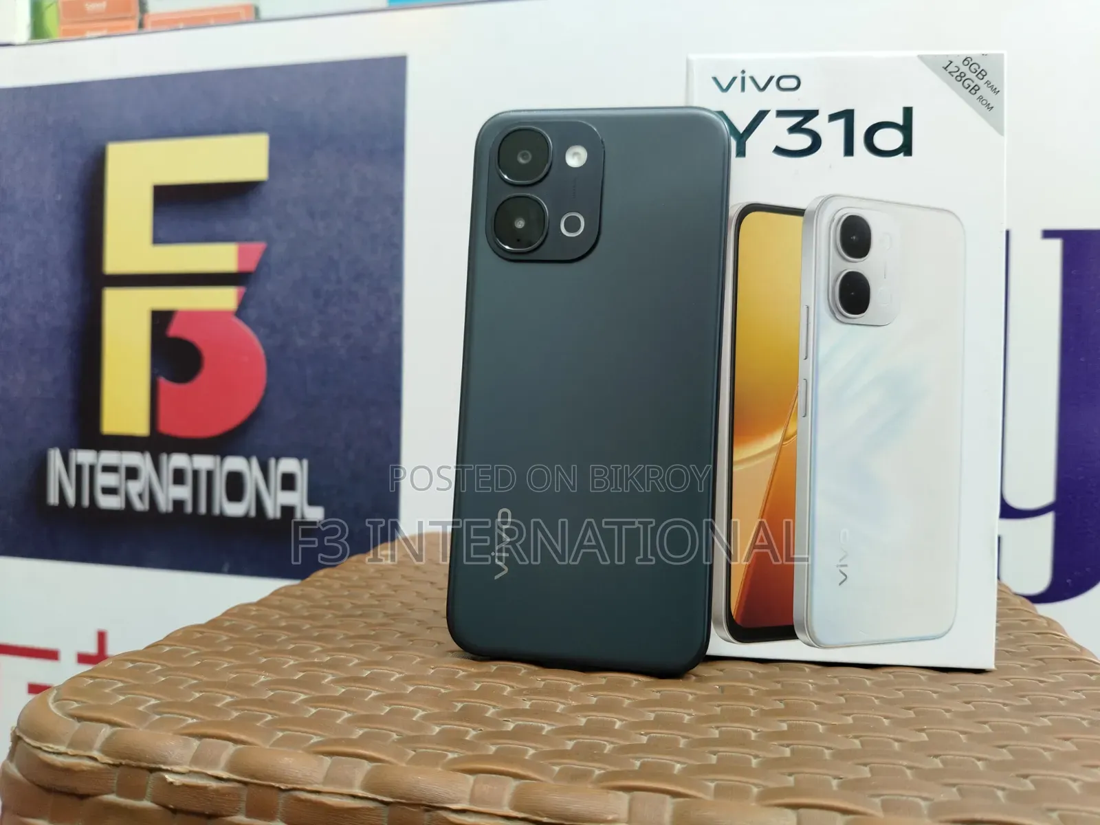 Vivo Y31d 128 GB Black