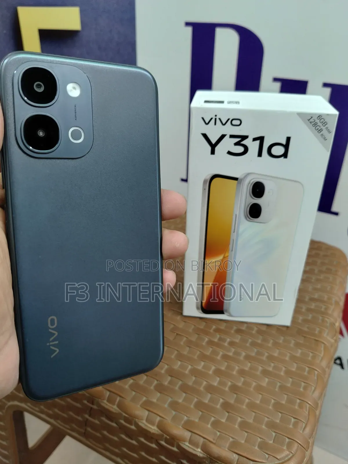 Vivo Y31d 128 GB Black