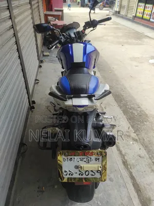 TVS Apache 160 4V 2021 Blue