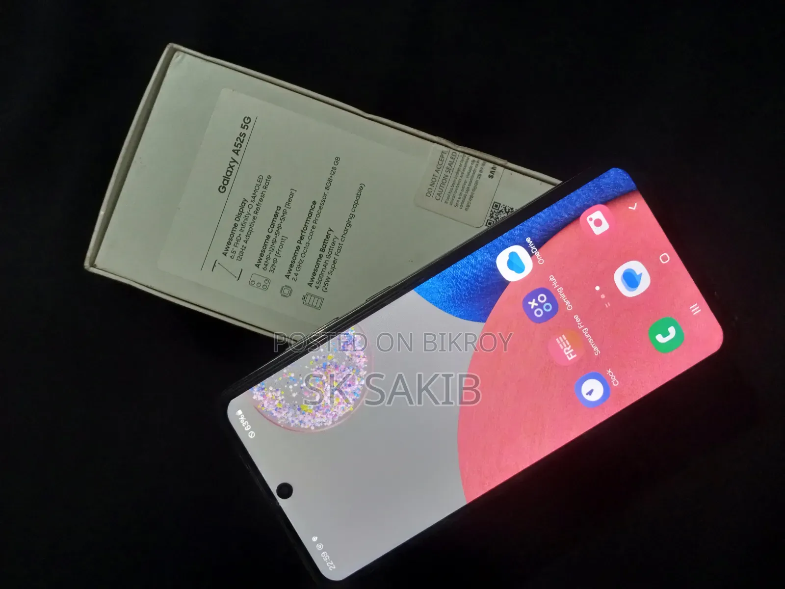 Samsung Galaxy A52s 5G 128 GB White