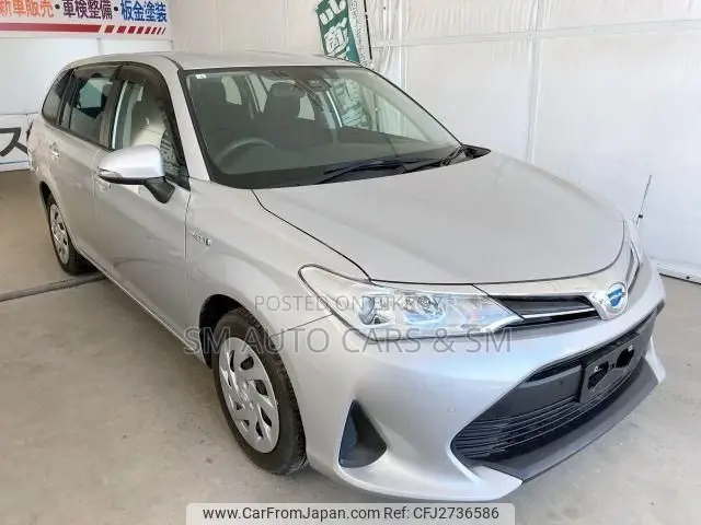 Toyota Corolla Fielder 1.5 Hybrid FWD 2021 Silver