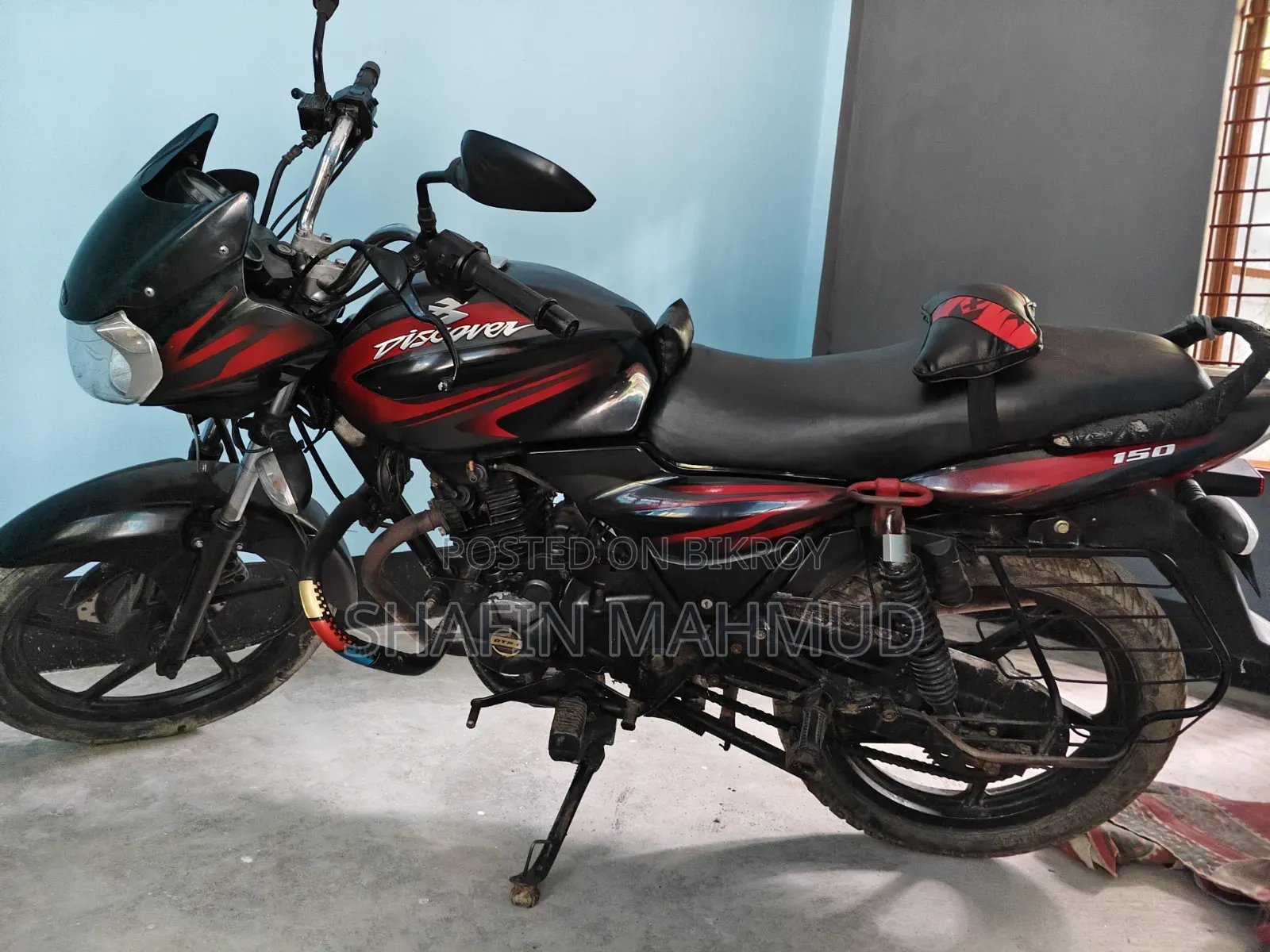 Bajaj Discover 150 2012 Red