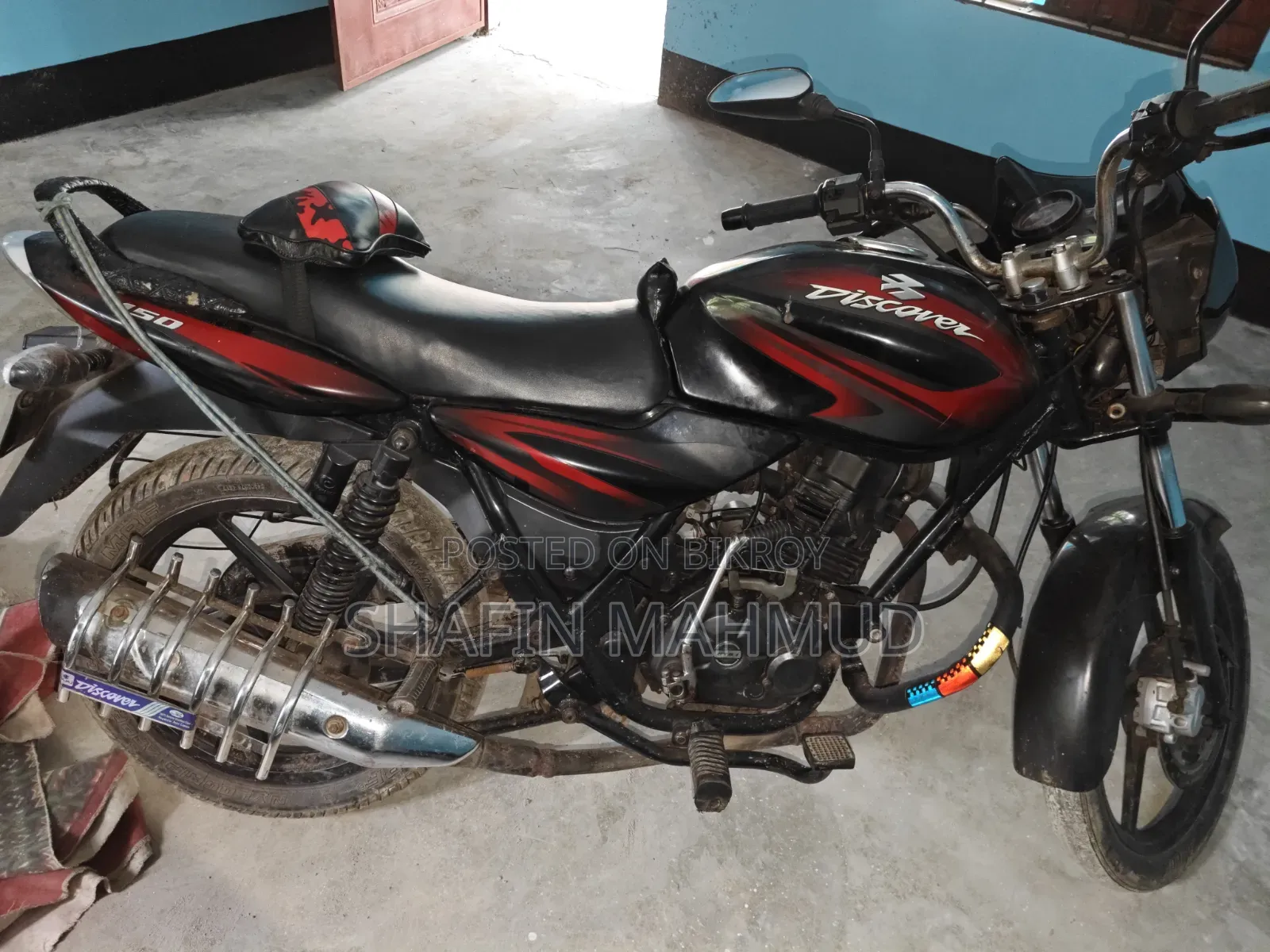 Bajaj Discover 150 2012 Red