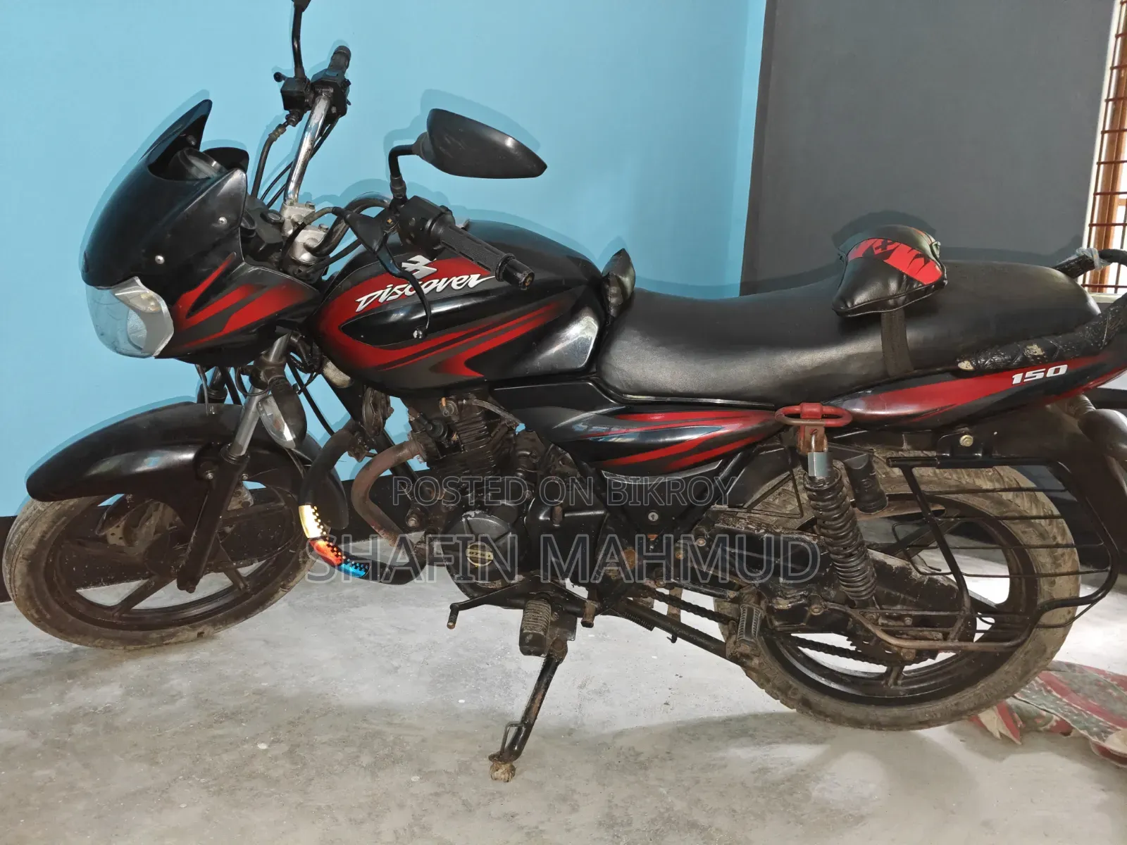Bajaj Discover 150 2012 Red