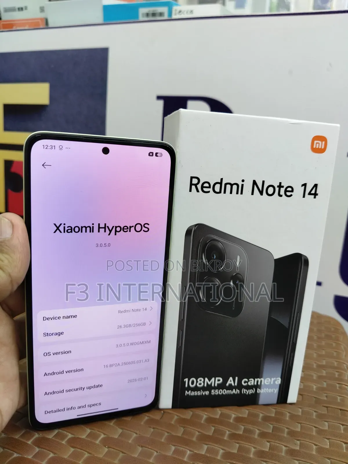 Xiaomi Redmi Note 14 4G 256 GB