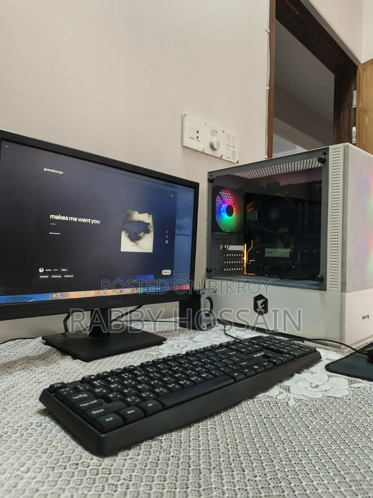 Desktop Computer Gigabyte GC-NB1590 16GB AMD Ryzen 5 SSD 256GB