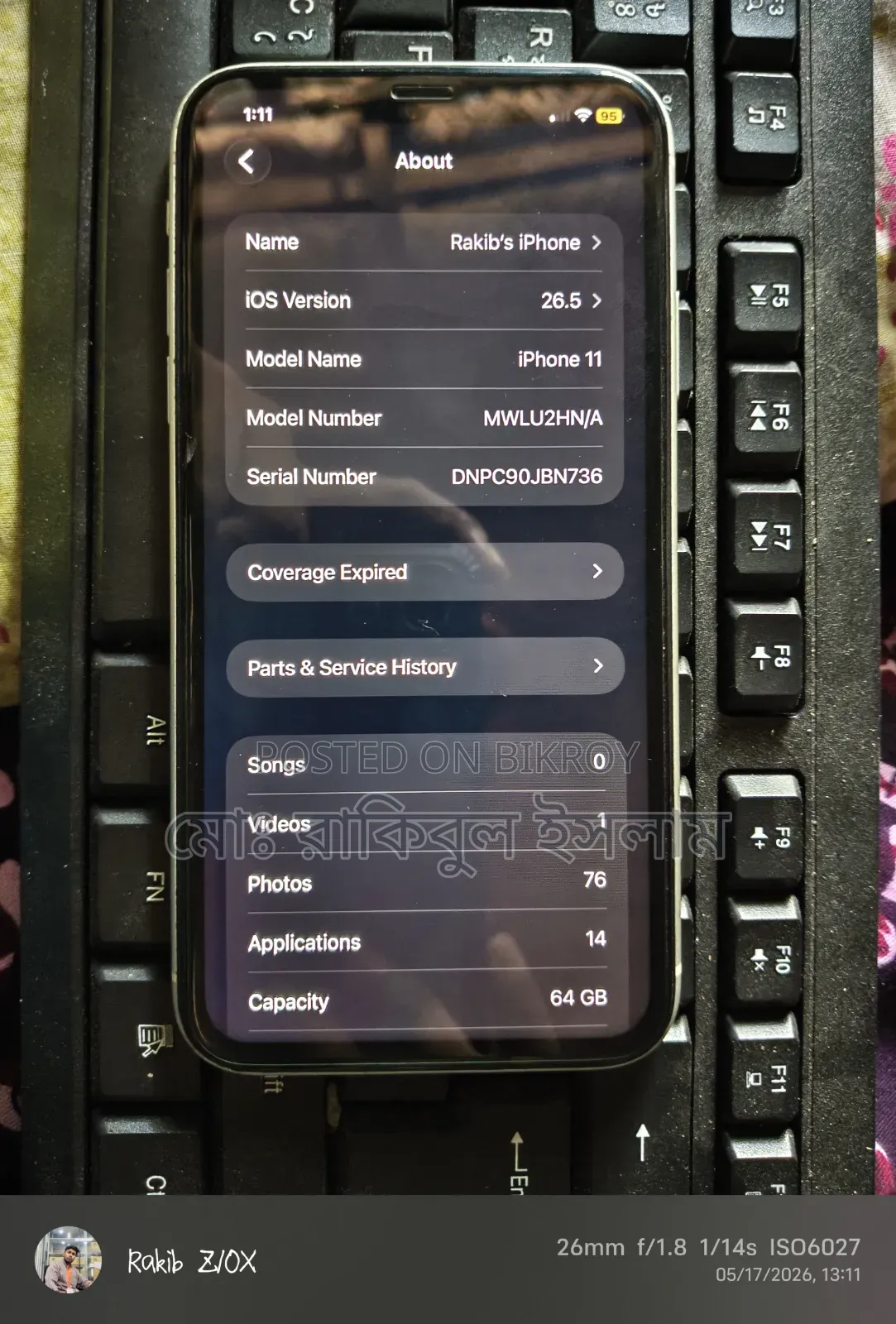 Apple iPhone 11 64 GB White