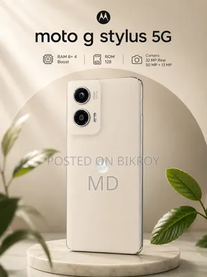New Motorola Moto G Stylus 5G (2024) 128 GB Gray