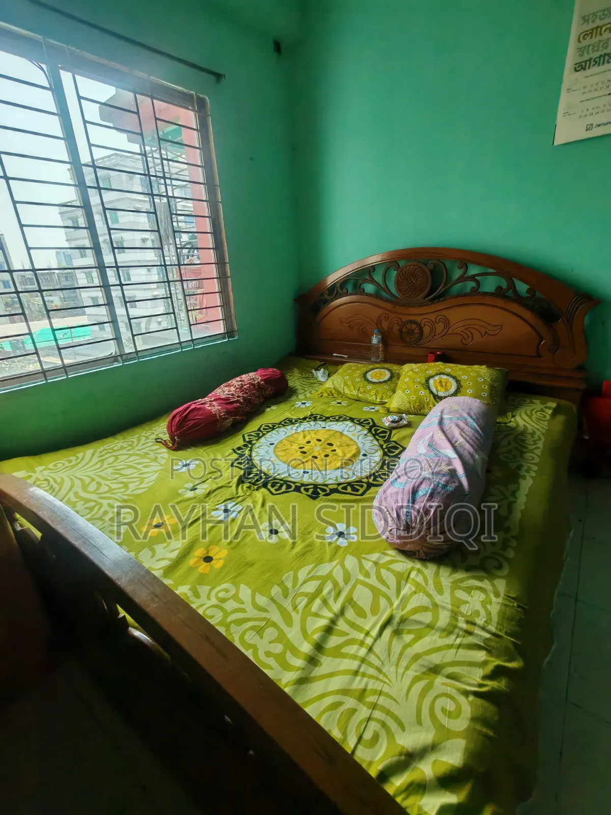 Selling a Malaysian wood bed.