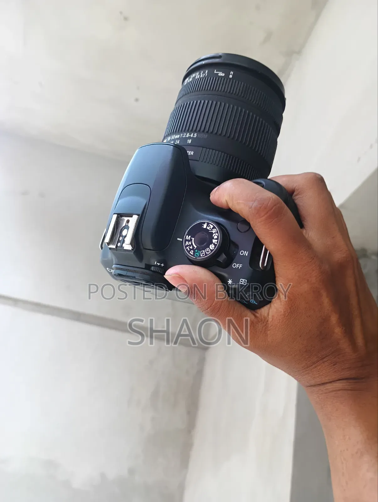 Canon 1200 D With Sigma 18-50 F 2.8 - 4.5 Zoom Lens